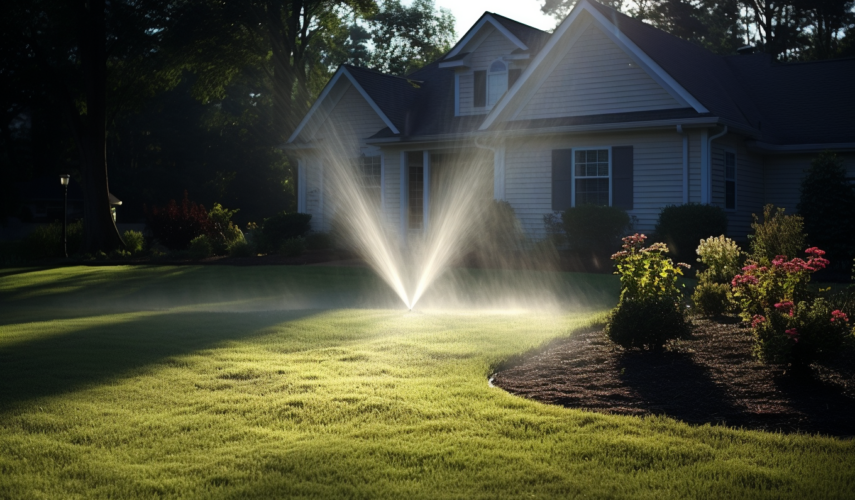 Gras sproeien: in de ochtend of de avond?