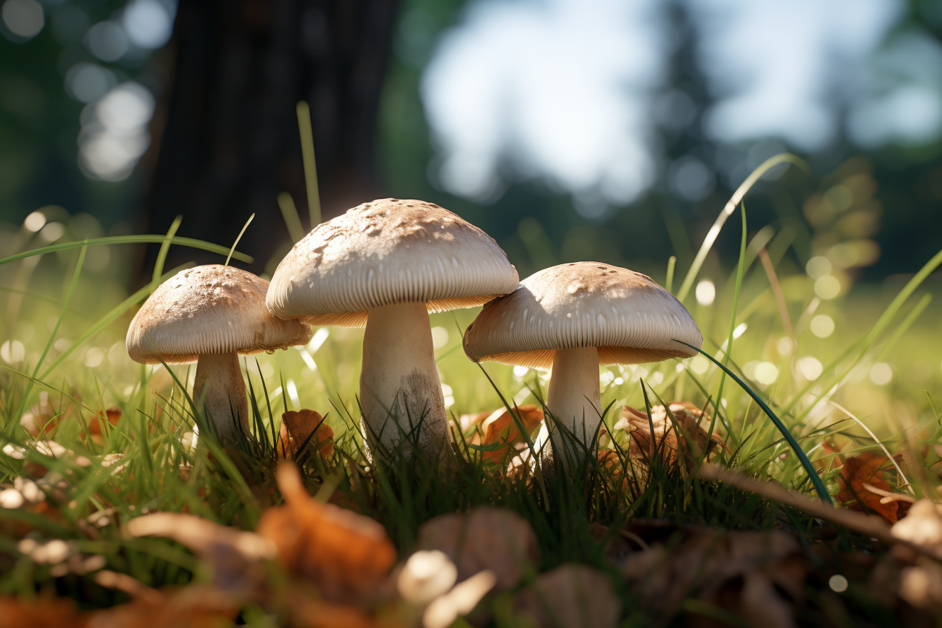 Waarom paddestoelen in gazon? Ontdek de oorzaken en oplossingen